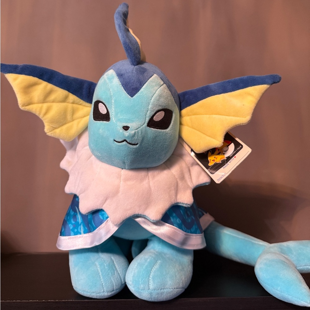 Build a Bear Vaporeon Pokemon